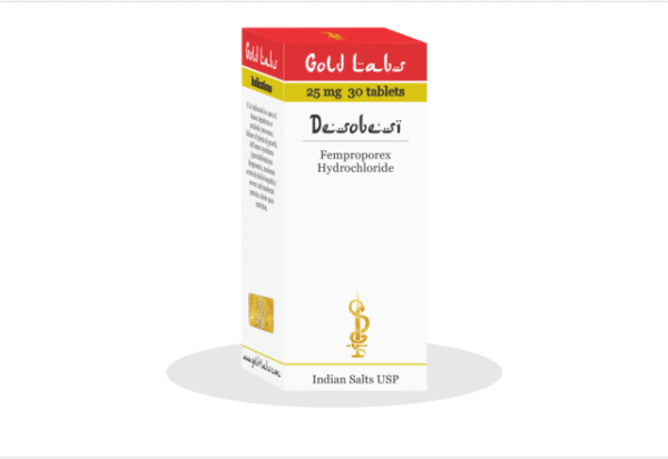 Desobesi 25mg/30comp-GoldLabs